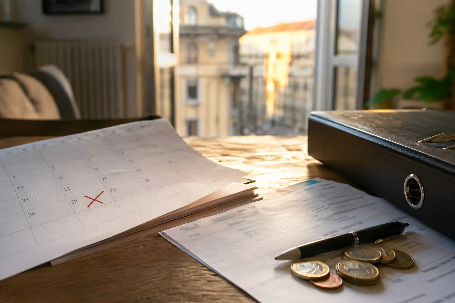 Documenti relativi al mantenimento e a un provvedimento giudiziario