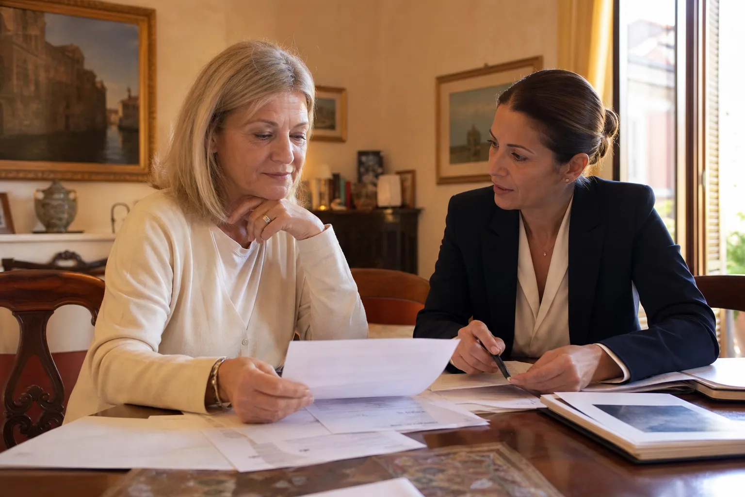 Consulenza legale su divorzio dopo i 60 anni e accordi patrimoniali